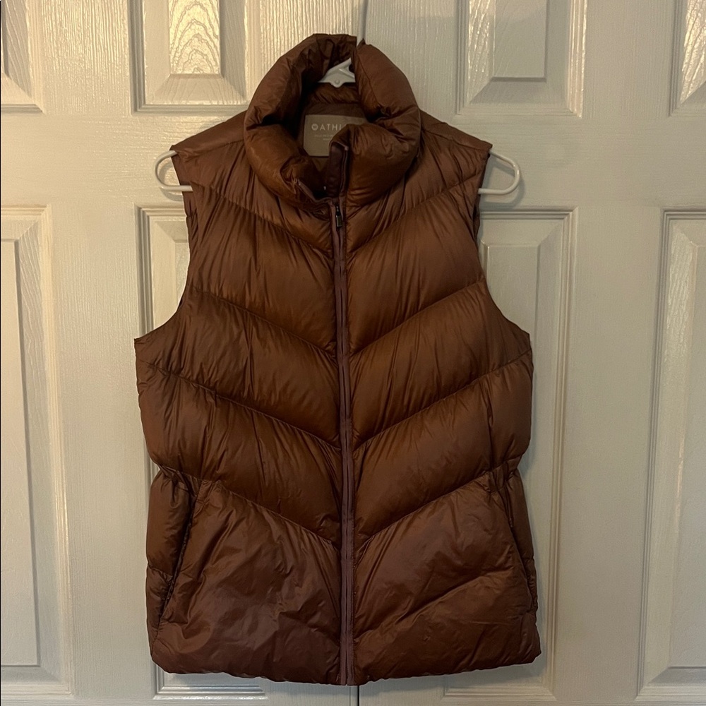 Athleta Chocolate Brown Outerwear